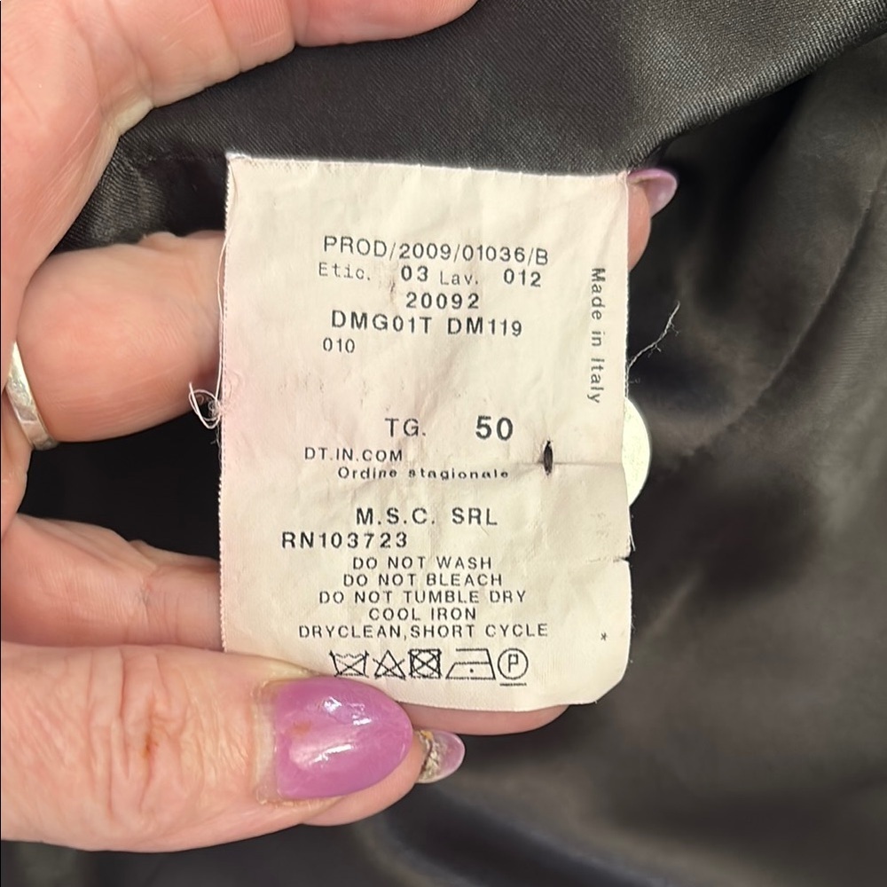 Armani Collezioni Black Floral Women's Jacket EU50 - Picture 3 of 8